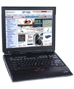 IBM ThinkPad A31 1.6GHz Pentium 4 256MB/28GB CD-RW Notebook Computer (Refurbished)