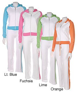 Puppy Love French Terry Raglan Two-piece Warmup Ensemble