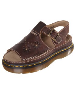 Dr. Martens Brown T-bar Sandal