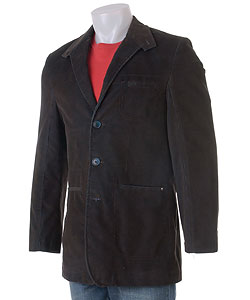Black Rivet Men's Cord Blazer