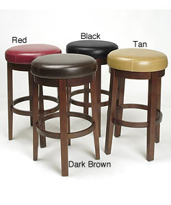 Barcelona Leather Barstools (Set of 2)