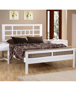 Bello Gloss White Queen Bed