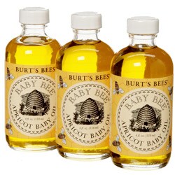 Burt's Bees Baby Bee 4-ounce Apricot Baby Oil (Pack of 3)