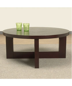 Wenge Round Coffee Table