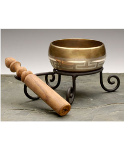 Singing Bowl with Stick & Stand (Nepal)