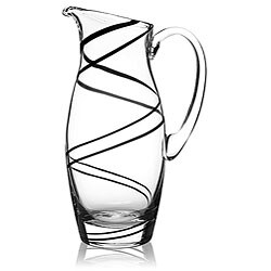 Luigi Bormioli Corp Black Swirl 54-ounce Pitcher