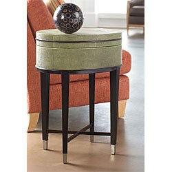 Thomasville Bogart Luxe Del Mar Oval Side Tables (Set of 2)