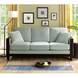 Bella Sea Foam Brooks Sofa