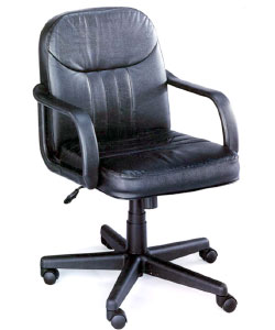 Leather Low-back Office Chair