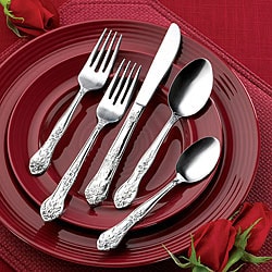 Rogers Co. Stainless Steel 40-piece Flatware Set