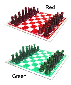 Glass Chess Set