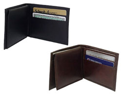 Men's Leather Bi-fold Wallet