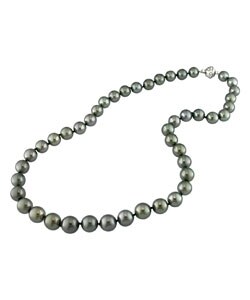 14k Gold Cultured Tahitian Pearl Strand (8-11mm)