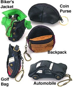 Leather Key Chains (60-piece Pack)