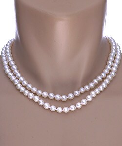 Akoya Cultured Pearl Necklace (6.5-7 mm/ 36 in)