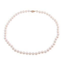 Akoya Cultured Pearl Necklace (7-7.5 mm) (Case of 2)