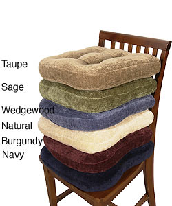 Chenille No-slip Chair Pad (Set of 4)
