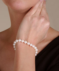 14k Akoya Cultured Pearl Bracelet (7.5-8 mm/7 in)
