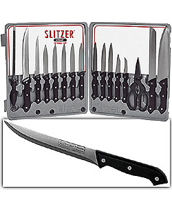 Slitzer 17-piece Cutlery Set with Case