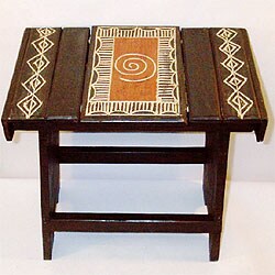 Traditional African Tribal Bench (Ghana)