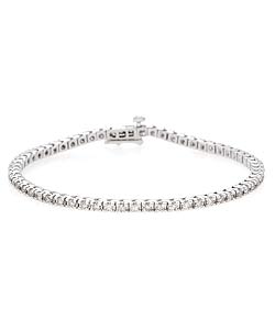 14k Gold 2ct Diamond Tennis Bracelet (K, SI)