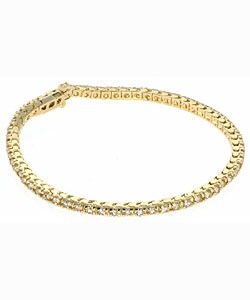 14k Gold 2ct Diamond Tennis Bracelet (K, SI)
