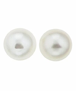Cultured White South Sea Pearl Earrings (9.5-10mm)
