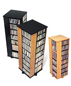 Spinning Media Storage Tower