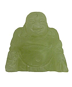 Hand-carved Jade Happy Buddhas (Set of 6)
