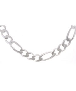 Sterling Silver Figaro Chain (24 in / 5 mm)