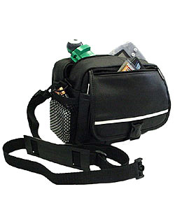 Black Leather AV Bag