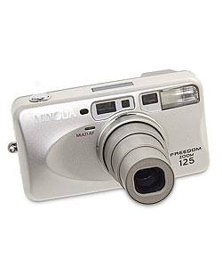 Minolta Freedom Zoom 125 35mm Camera w/Film (Refurbished)