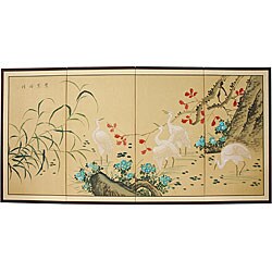 Geese in the Water Silkscreen (China)