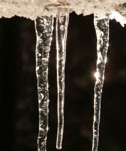 Handcrafted Recycled Glass Icicle Ornaments - 20 pack (India)