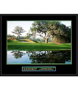 Framed Print - Achievement - Golf