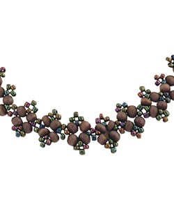 Rainbow Beaded Cat's Eye Bracelet
