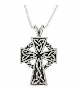 Sterling Silver Celtic Cross Pendant