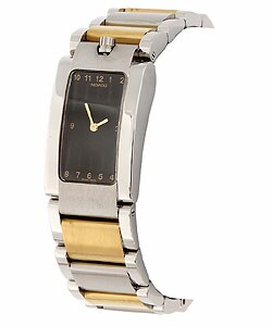 Movado Women's Elliptica Two-tone Tank Watch