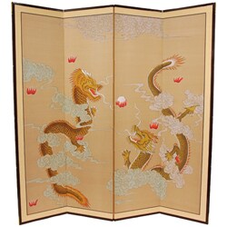 Large Dragons Playing Silkscreen (China)