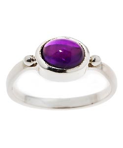 Sterling Silver Amethyst Ring