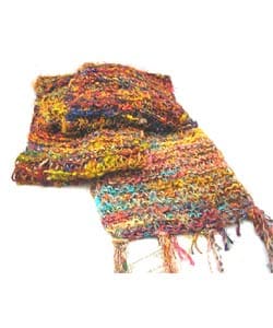 Himalayan Handmade Silk Scarf (India)