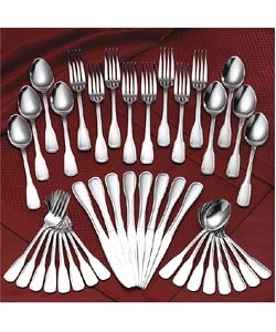 Rogers 18/8 Stainless 45-piece Old Boston Flatware