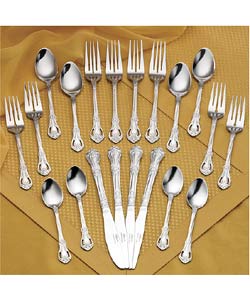 Rogers Stainless 20-piece Chelsea Flatware Set