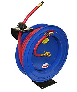 GRIP 50-foot Industrial Air Hose and Reel