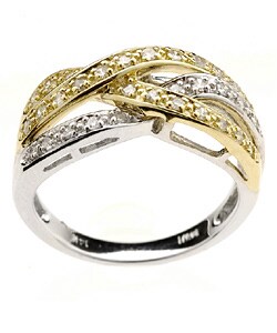 14-kt. Two-tone Gold and 1/3-ct. TW Diamond Ring