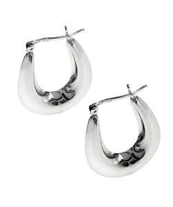 Sterling Silver Hoop Earrings