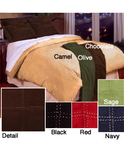 Microsuede Duvet Cover Set