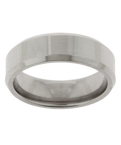 Men's Titanium 7 mm Polished Band