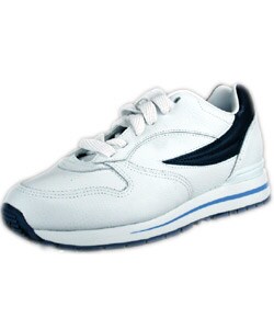 Fila Boys J3 White/ Navy Running Shoe