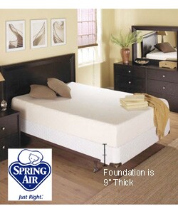 Spring Air Evolution Memory Foam Mattress Set (Queen)